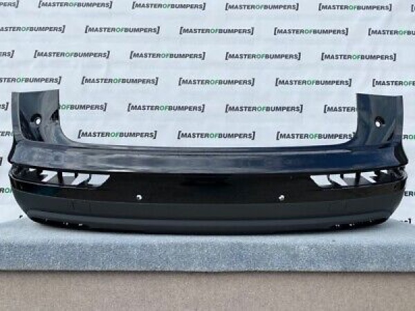 Audi Q5 Se 2018-2020 Rear Bumper In Black 4 X Pdc Genuine [a610]