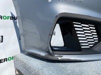 Audi A7 S Line Mk2 2019-on Front Bumper In Silver 4x Pdc Genuine [a679]