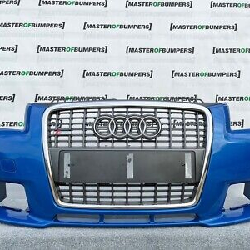 Audi A3 S Line 8p Hatchback 2003-2007 Front Bumper W/grill Genuine [a947]