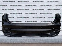 Audi Q3 Vorsprung Hatchback 2019-on Rear Bumper Black 4 Pdc Genuine [a32]