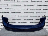 Audi Q5 S Line Tfsi Face Lifting 2012-2015 Rear Bumper Blue 4 Pdc Genuine [a45]