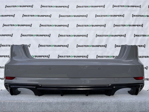 Audi Rs3 Hatchback Only Facelift 2016-2020 Rear Bumper Grey Genuine [a136]