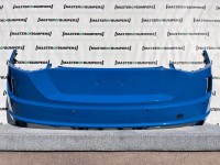 Audi Tt S Line Tts Face Lift 2019-2022 Rear Bumper Blue 4 Pdc Genuine [a176]