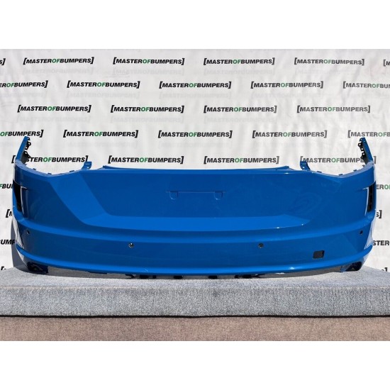 Audi Tt S Line Tts Face Lift 2019-2022 Rear Bumper Blue 4 Pdc Genuine [a176]