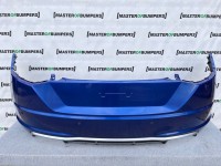 Audi Tt S Line Tts 2015-2018 Rear Bumper Blue 4 Pdc Genuine [a145]