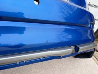 Audi Q2 S Line 2016-2019 Rear Bumper Blue With Trims Genuine [a292]