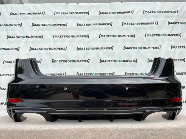 Audi Rs3 Hatchback Only Facelift 2016-20 Rear Bumper With Diffuser Genuine [a372