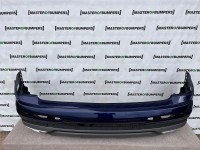 Audi Q7 S Line 44 55 Tfsi Lift 2019-2023 Rear Bumper Blue 6 Pdc Genuine [a592]