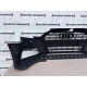 Audi A3 Se Saloon Face Lift 2016-2019 Front Bumper No Pdc Genuine [a594]