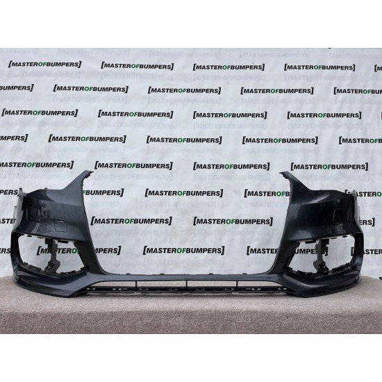 Audi A3 S Line S3 Saloon Cabri 2012-2015 Front Bumper 6 Pdc +jets Genuine [a607]