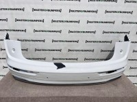 Audi Q5 S Line Sq5 Suv 2017-2020 Rear Bumper W/diffuser 4 Pdc Genuine [a630]