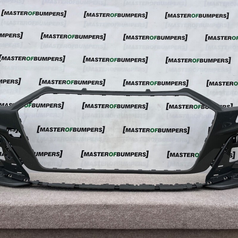 Audi A1 S Line S1 Hatchback 2019-2024 Front Bumper Grey + Jets Genuine [a641]