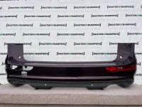 Audi Sq5 S Line Tfsi Lift 2012-2015 Rear Bumper Diffuser 4 Pdc Genuine [a649]