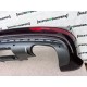 Audi Sq5 S Line Tfsi Lift 2012-2015 Rear Bumper Diffuser 4 Pdc Genuine [a649]