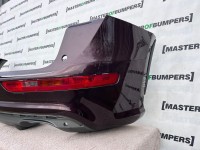 Audi Sq5 S Line Tfsi Lift 2012-2015 Rear Bumper Diffuser 4 Pdc Genuine [a649]