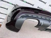 Audi Sq5 S Line Tfsi Lift 2012-2015 Rear Bumper Diffuser 4 Pdc Genuine [a649]