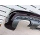 Audi Sq5 S Line Tfsi Lift 2012-2015 Rear Bumper Diffuser 4 Pdc Genuine [a649]