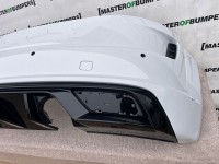 Audi Tt S Line Tts Face Lift 2019-2022 Rear Bumper White 4 Pdc Genuine [a676]