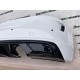 Audi Tt S Line Tts Face Lift 2019-2022 Rear Bumper White 4 Pdc Genuine [a676]