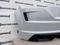 Audi Tt S Line Tts Face Lift 2019-2022 Rear Bumper White 4 Pdc Genuine [a676]