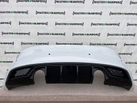 Audi Tt S Line Tts Face Lift 2019-2022 Rear Bumper White 4 Pdc Genuine [a676]