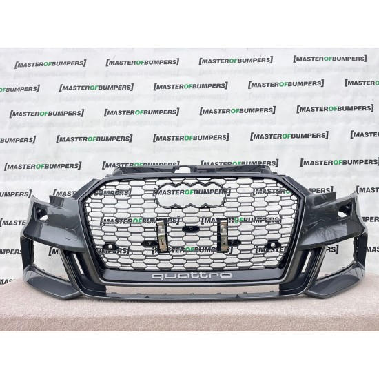 Audi A3 S-line Hatchback Lift 2016-2019 Front Bumper 4 Pdc Genuine [a687]