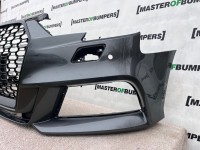 Audi A3 S-line Hatchback Lift 2016-2019 Front Bumper 4 Pdc Genuine [a687]