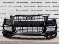 Audi Q7 S Line Suv Mk1 Lift 2009-2014 Front Bumper 4 Pdc + Jets Genuine [a694]