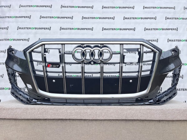 Audi Sq7 Q7 S Line Lift 2019-2023 Front Bumper W/lip 6 Pdc Genuine [a714]