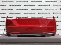 Audi Tt S Line Tts 2015-2018 Rear Bumper In Red Fully Complete Genuine [a471]