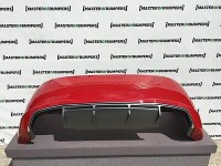 Audi Tt S Line Tts 2015-2018 Rear Bumper In Red Fully Complete Genuine [a471]