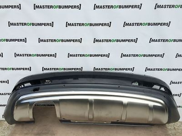 Audi Q3 Offroad 2011-2015 Rear Bumper In Black Complete [a32]