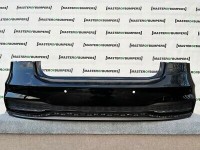 Audi A7 S Line S7 Mk2 2018-on Rear Bumper In Black 4 Pdc Genuine [a822]