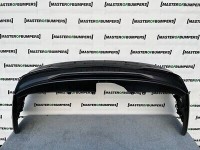 Audi A7 S Line S7 Mk2 2018-on Rear Bumper In Black 4 Pdc Genuine [a822]