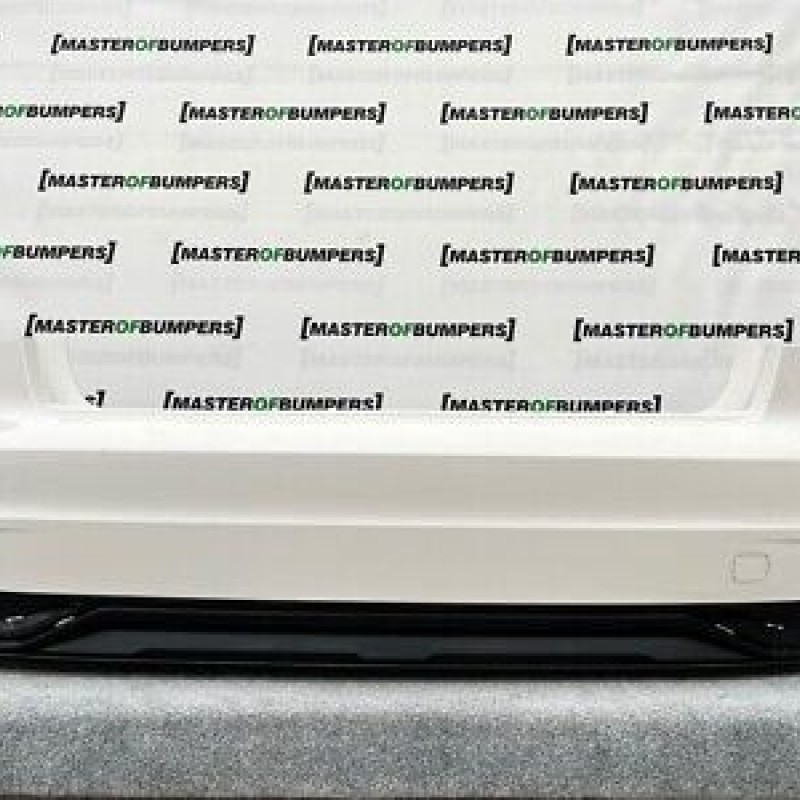 Audi A1 Se Mk2 2018-2021 Rear Bumper In White No Pdc Genuine [a872]