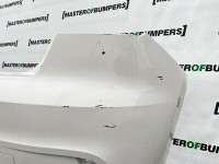 Audi A1 Se Mk2 2018-2021 Rear Bumper In White No Pdc Genuine [a872]