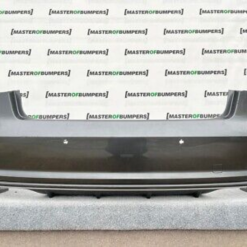 Audi A3 S Line Saloon Cabrio 2013-2015 Rear Bumper 4 Pdc Genuine [a898]