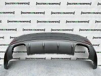 Audi A3 S Line Saloon Cabrio 2013-2015 Rear Bumper 4 Pdc Genuine [a898]