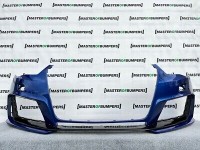 Audi Rs3 8v Hatchback 2013-2015 Front Bumper In Blu W/lip Spoiler Genuine [a945]