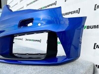 Audi Rs3 8v Hatchback 2013-2015 Front Bumper In Blu W/lip Spoiler Genuine [a945]