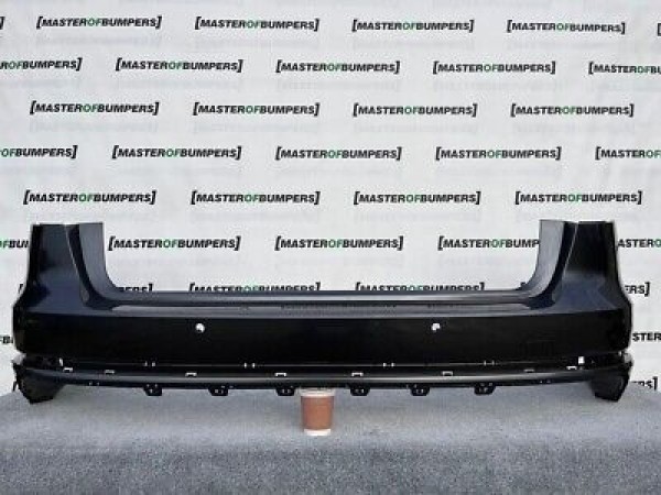 Audi A4 S Line S4 B9 Estate Only 2016-2018 Rear Bumper Grey 4 Pdc Genuine [a969]