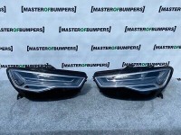 Audi Rs6 S6 A6 C7 Face Lifting 2015-2018 Matrix Headlights Pair Genuine