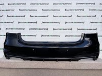 Audi S7 S Line Mk2 2018-2023 Rear Bumper In Black 6 Pdc Genuine [a267]