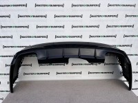 Audi S7 S Line Mk2 2018-2023 Rear Bumper In Black 6 Pdc Genuine [a267]