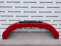 Audi A7 S Line Face Lift 2015-2018 Front Bumper Red 4 Pdc + Grill Genuine [a269]