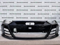 Audi E-tron Gt Rs Etron 2020-on Front Bumper Black/grey Genuine [a273]