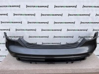 Audi E-tron Gt Rs Etron 2020-on Rear Bumper Grey/black Genuine [a274]