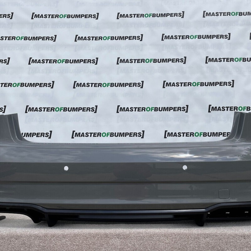 Audi A3 S Line Saloon Cabrio Lift 2016-2019 Rear Bumper 4 Pdc Genuine [a327]