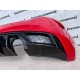 Audi Tt S Line Tts Face Lift 2019-2022 Rear Bumper Red 4 Pdc Genuine [a328]