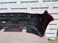 Audi Tt S Line Tts Face Lift 2019-2022 Rear Bumper Red 4 Pdc Genuine [a328]